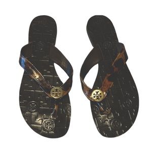 Tory Burch Chocolate Sandals Size 8